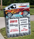 Were easy to find on Colbern Road, click here for larger image.