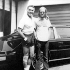 Bob with Ricardo Montalban